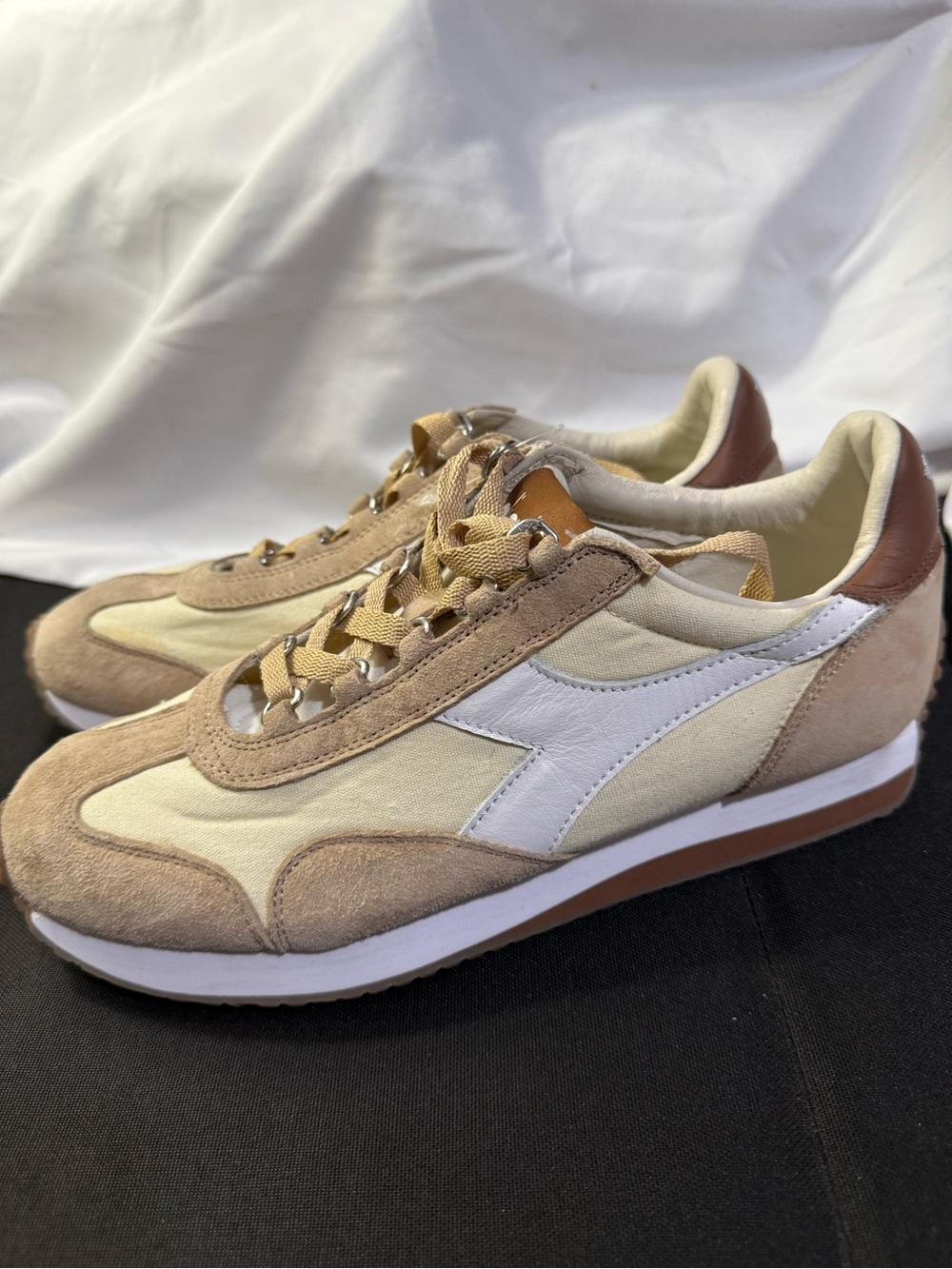 Diadora Heritage EQUIPE CANVAS SW EVO all Gender Sneakers  W/Size 10 M/Size 8.5